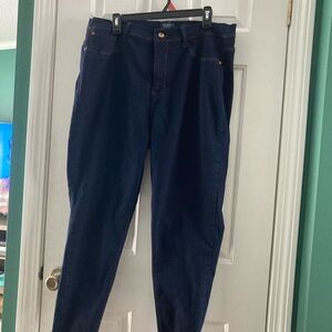 Elegant Dark Blue Jeggings